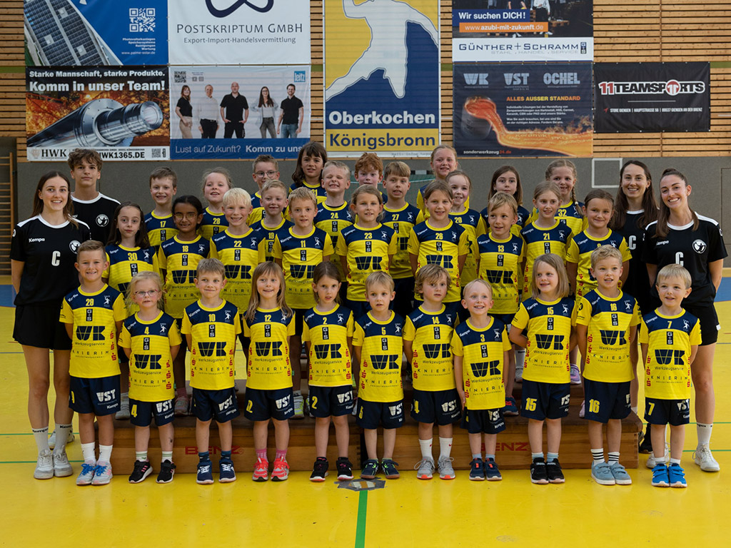 Mannschaftsbild Minis 2025/2026