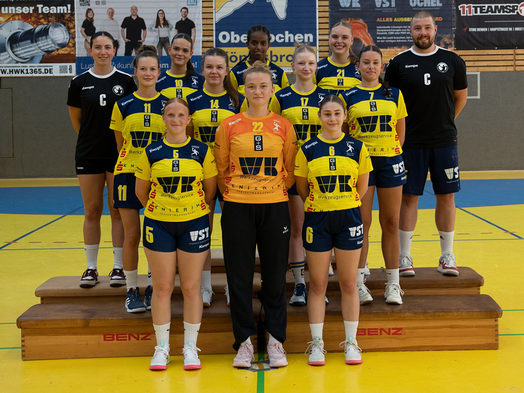 Mannschaftsbild weibliche A-Jugend 2025/2026